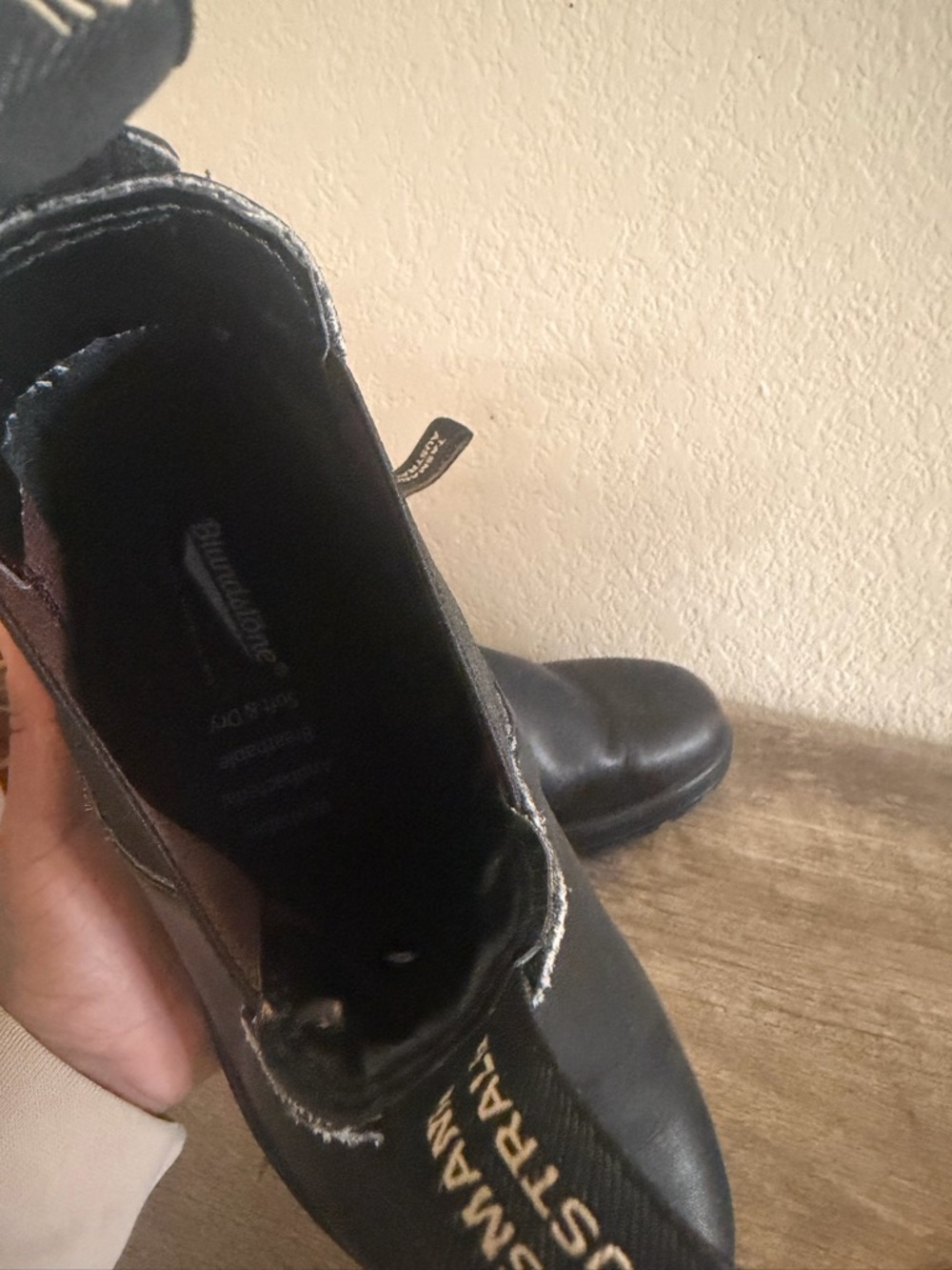 Blundstone Men's Black Leather Chukka Chelsea Boots - Picture 5 of 5
